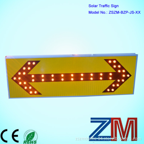 Roadway Safety Solutions Solar Construction Sign / Traffic Sign / Solar Traffic Sign